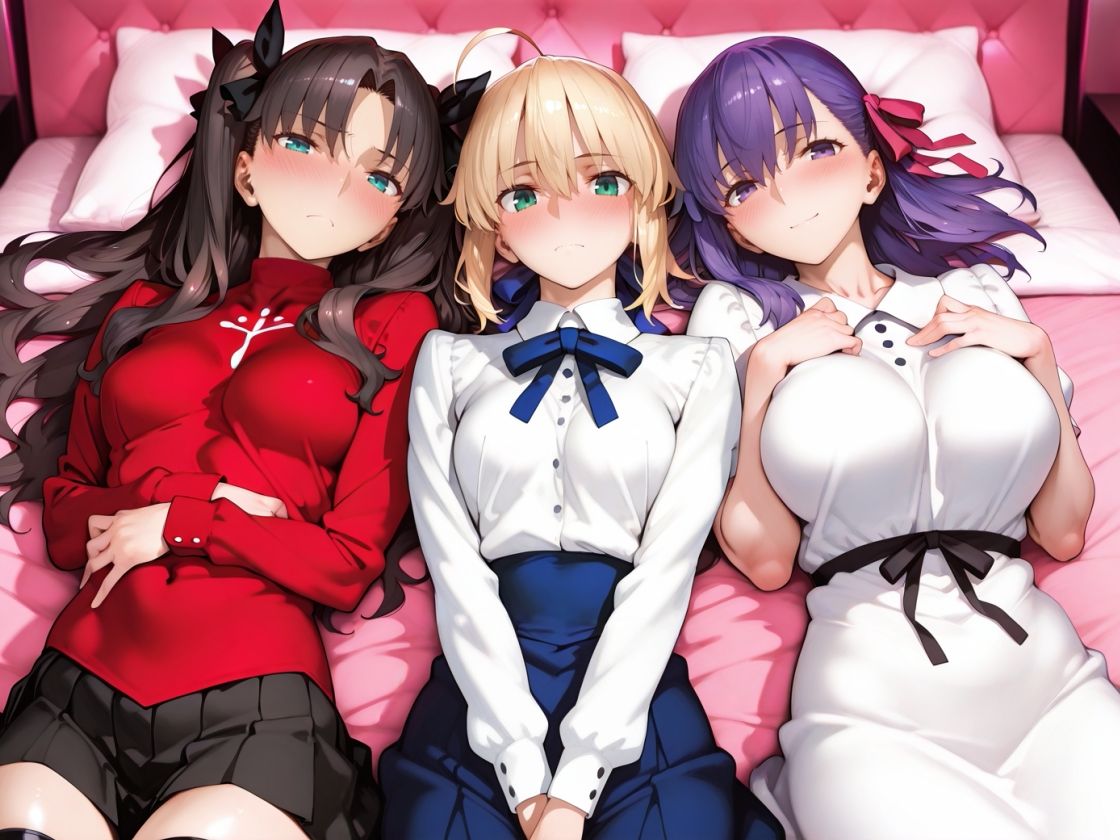 キセカエオナペット -F◯te stay night・お馴染みの衣装篇- - サンプル画像 1