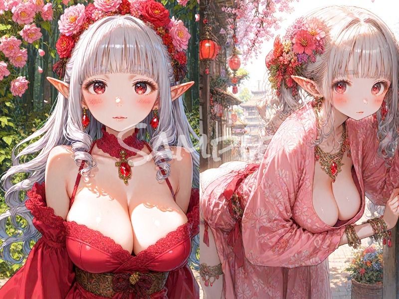 転送エルフ 禁断の誘惑 〜夏の夜祭りの秘密〜 - サンプル画像 10