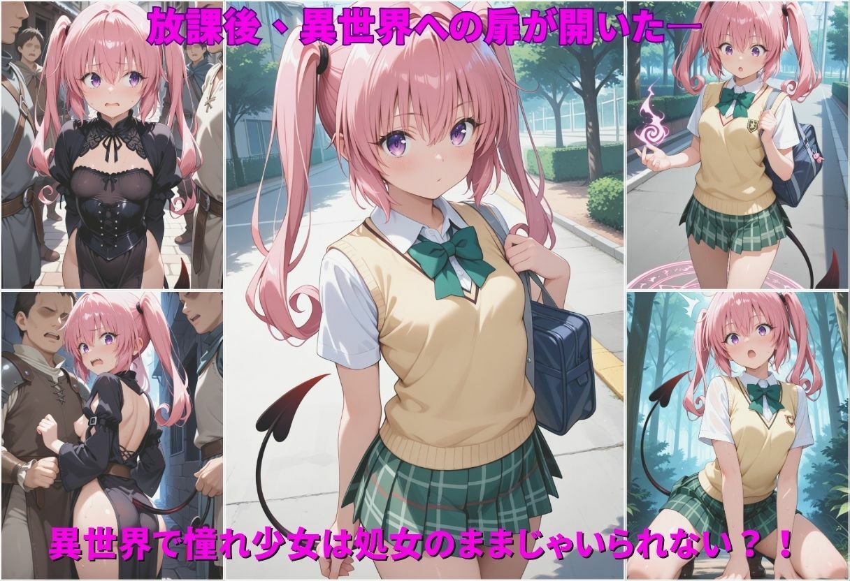 異世界転生  女がいない世界で性処理係になる話  ナナ・アスタ・デビルーク編 - サンプル画像 1