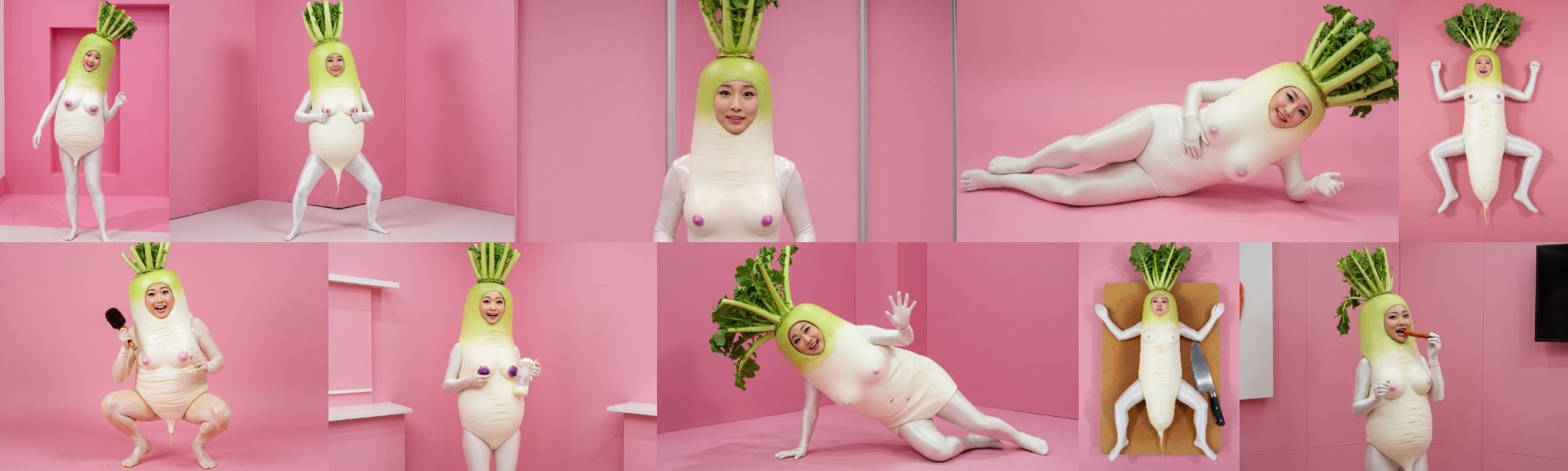 セクシー大根 10種 30枚 - サンプル画像 1