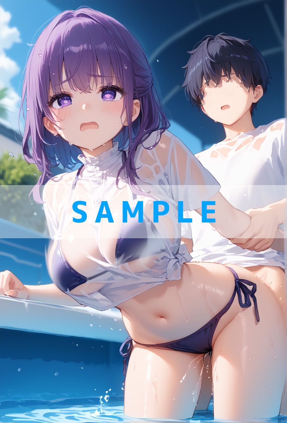 濡れT水着がエロすぎた  詰め合わせ 1」 - サンプル画像 4