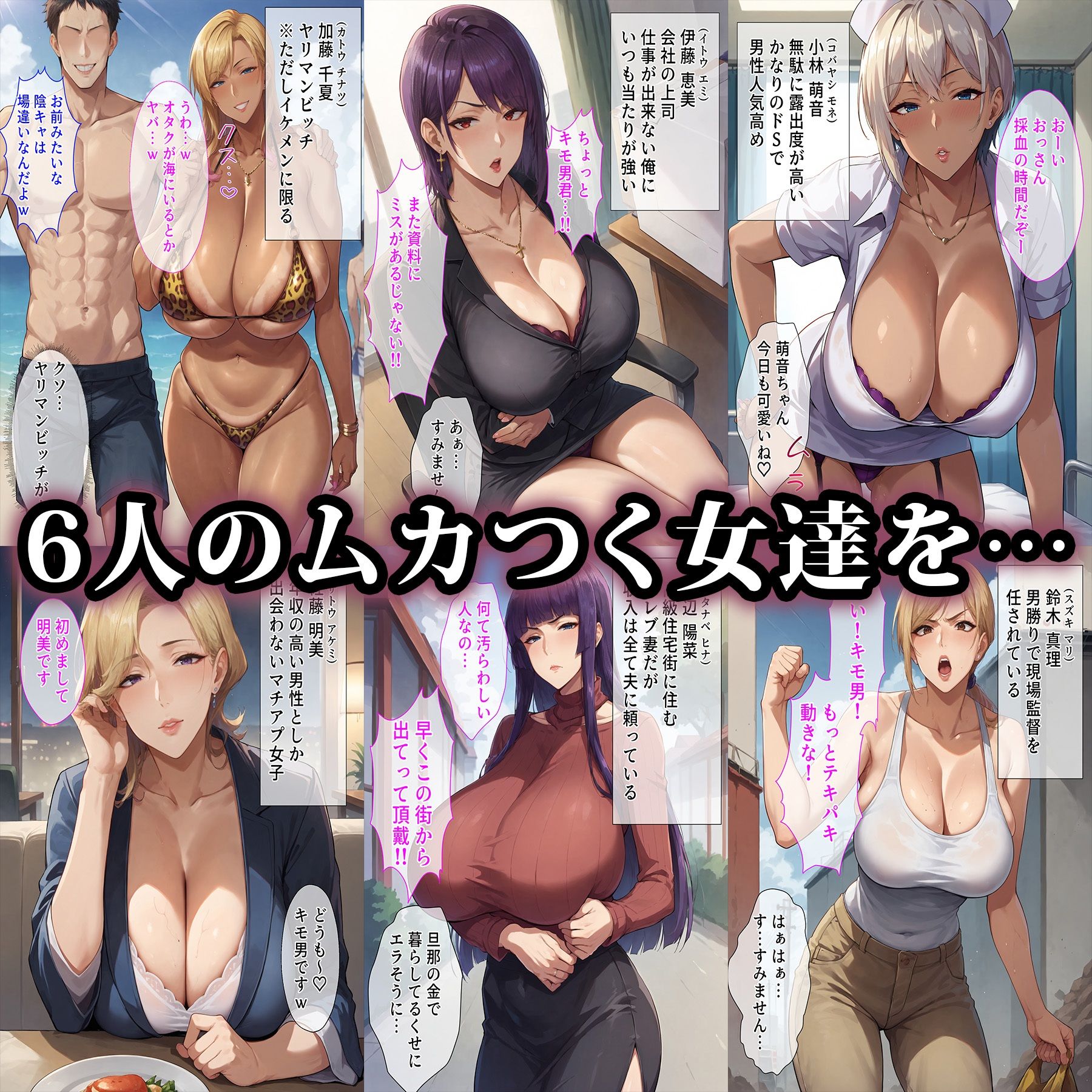 催●おじさんに支配された女達〜総集編 - サンプル画像 2