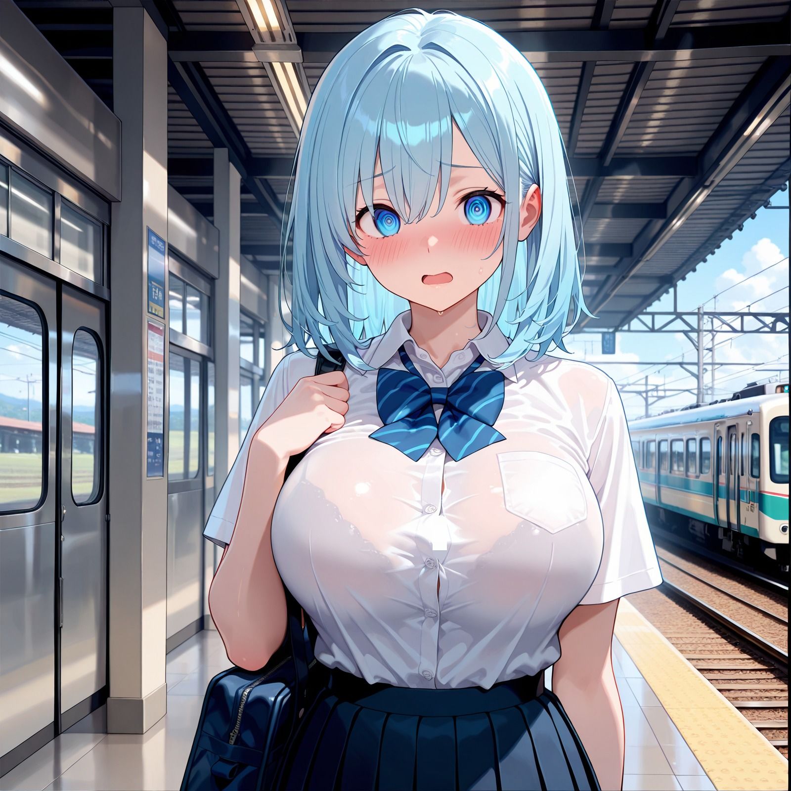 女子校生催●即堕ち〜水瀬玲子編〜 - サンプル画像 3