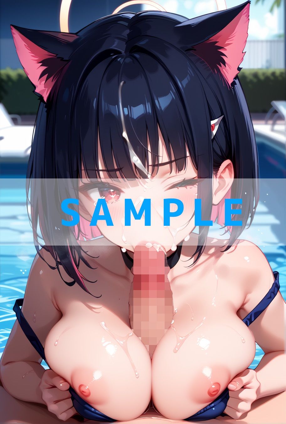 スク水えっち.ブルー〇ーカイブVer - サンプル画像 2