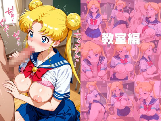 ヒロイン達の妄想学園生活〜セーラー〇ーン編〜 - サンプル画像 2