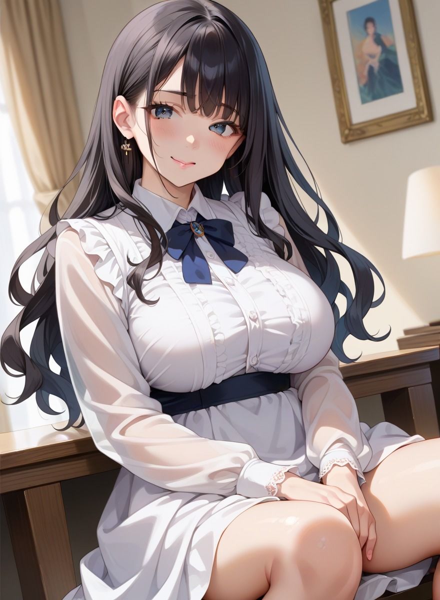 巨乳女子校生のHな誘惑〜性処理ペットに濃厚中出し〜 - サンプル画像 1