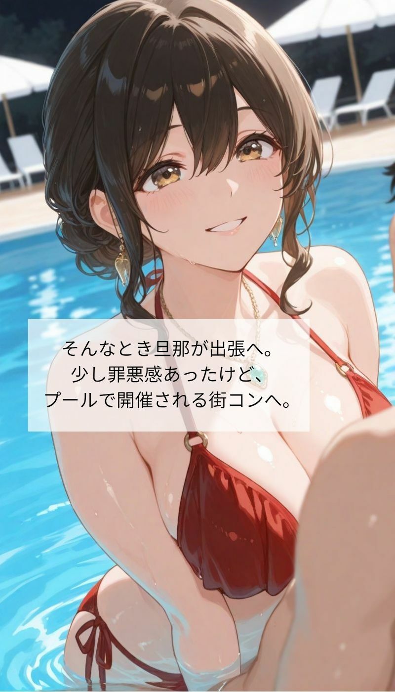 夫、不在。欲求不満な人妻は - サンプル画像 2