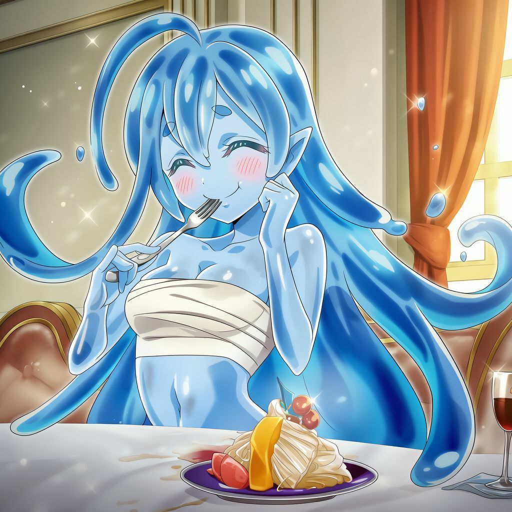 スライム娘を専属メイドにしてみた_出会い編 - サンプル画像 2