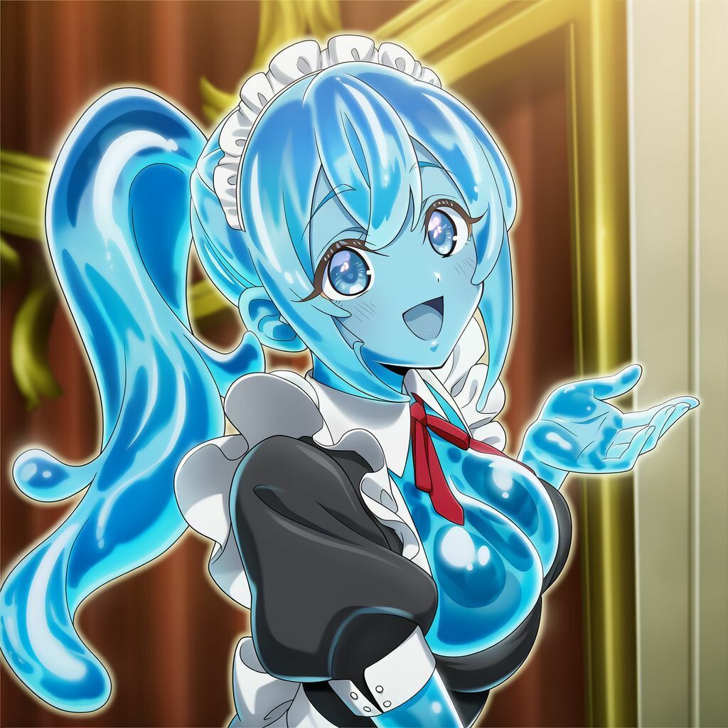 スライム娘を専属メイドにしてみた_出会い編 - サンプル画像 3