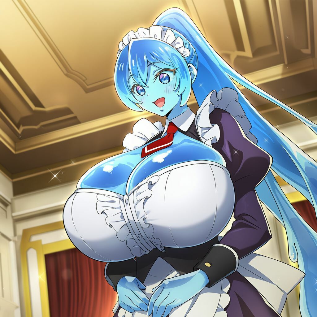 スライム娘を専属メイドにしてみた_出会い編 - サンプル画像 7