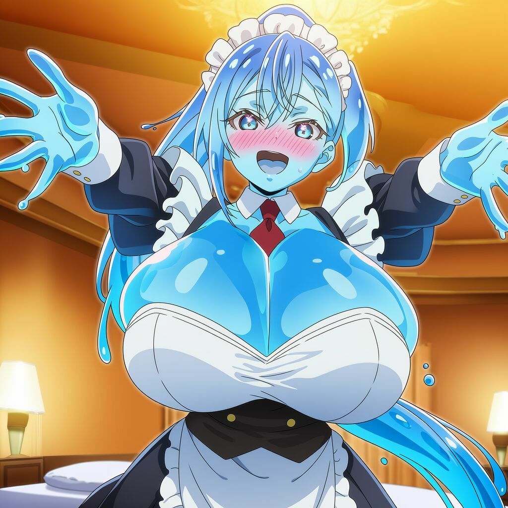 スライム娘を専属メイドにしてみた_出会い編 - サンプル画像 9