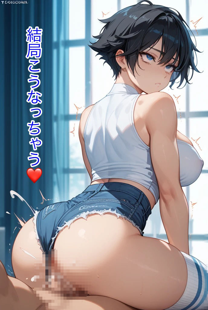 ボーイッシュ女子のえっちな裏の顔 - サンプル画像 4