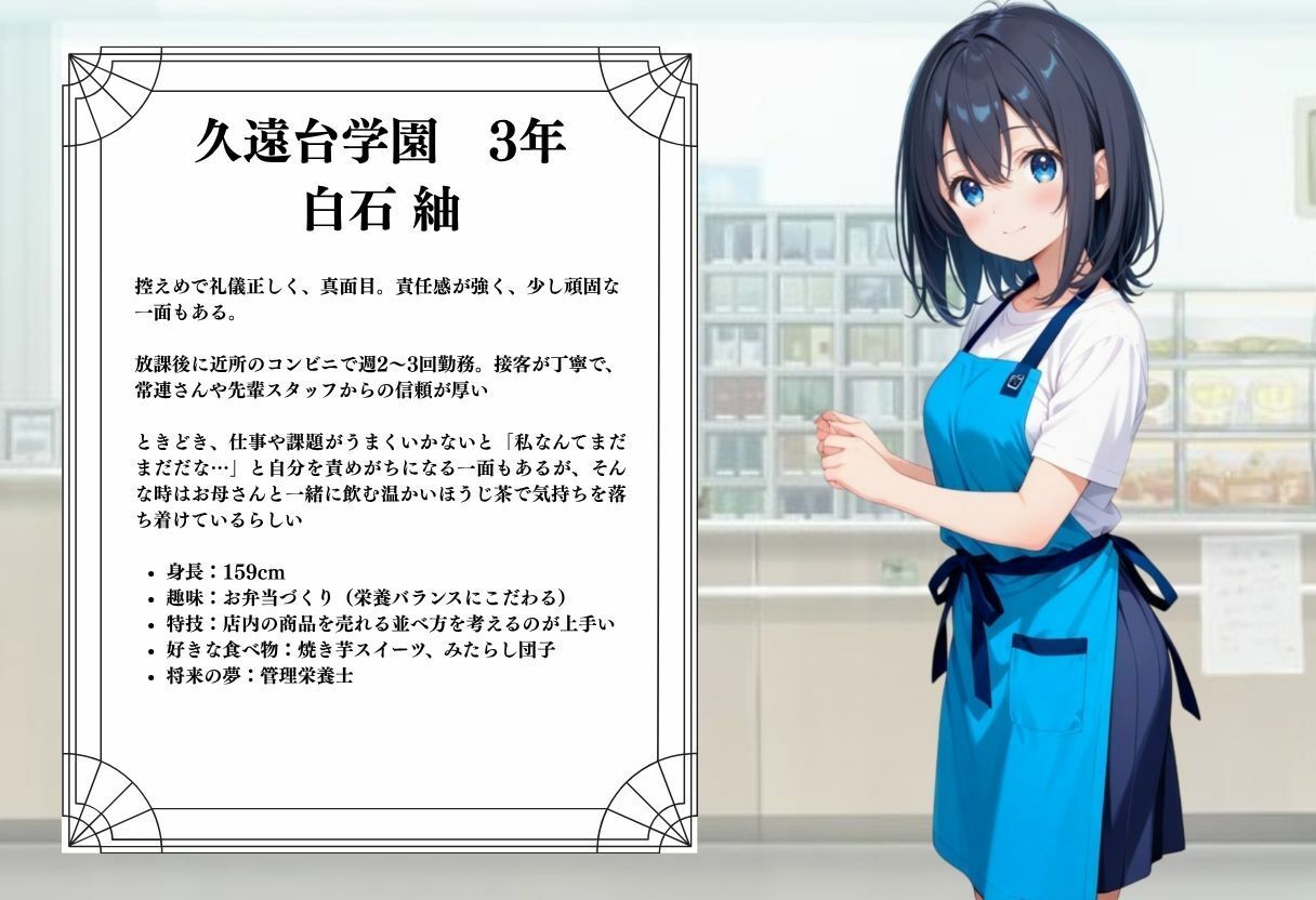 透視メガネ コンビニバイト編 〜白石紬〜 - サンプル画像 1