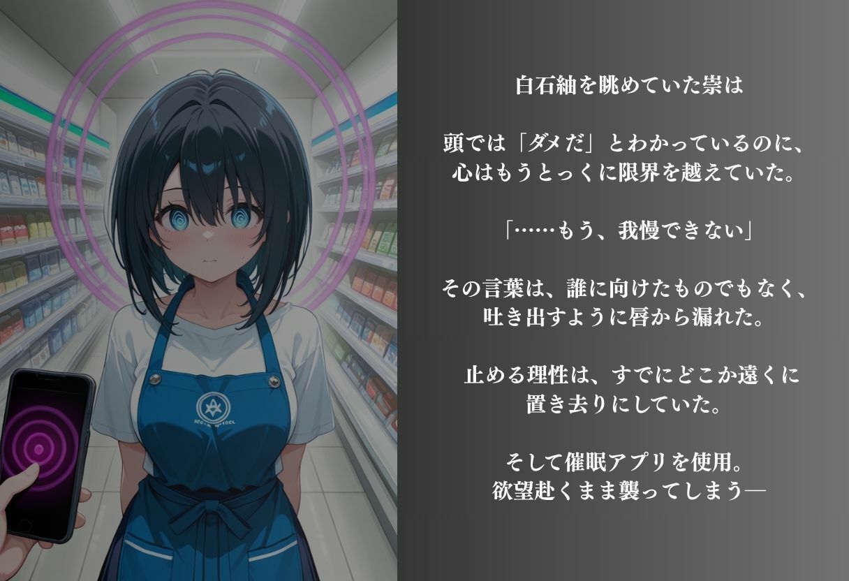 透視メガネ コンビニバイト編 〜白石紬〜 - サンプル画像 5