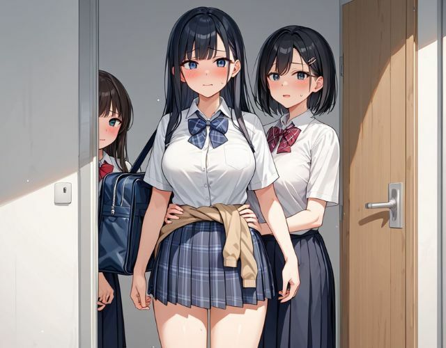 学校のマドンナとセックスしてる夢を見ていると思ってたら現実だった件。 - サンプル画像 2