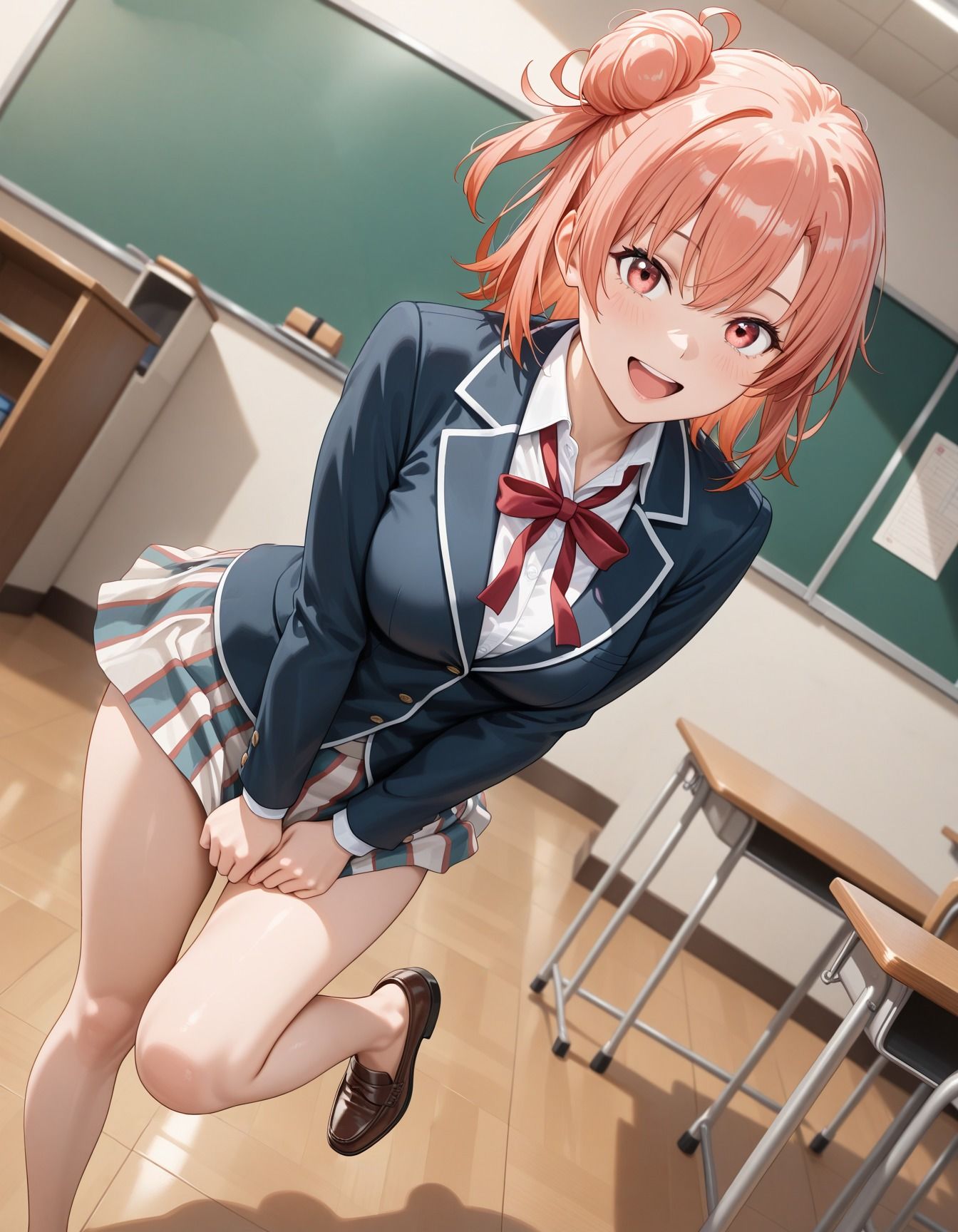 放課後の教室で男たちに襲われた少女 - サンプル画像 1