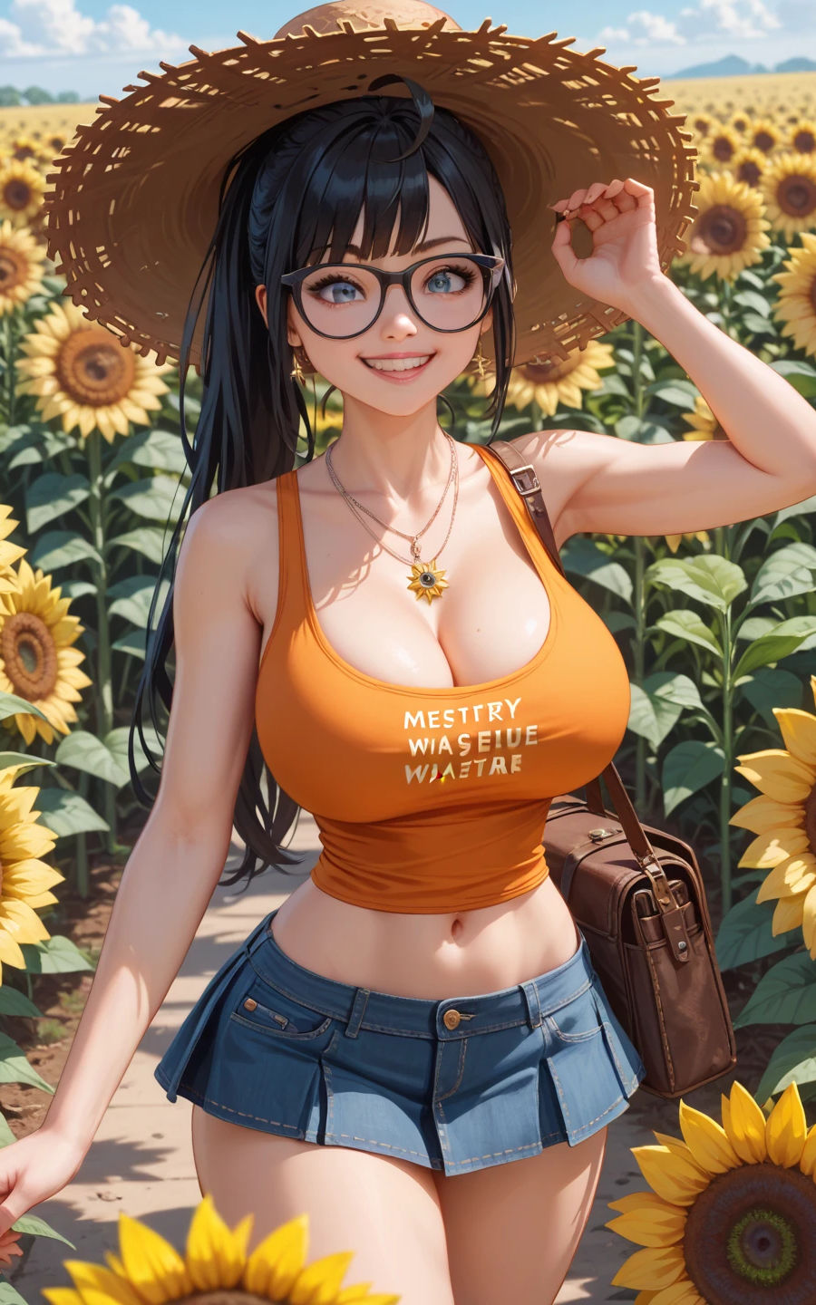 ヒマワリとユリ-ふたりの夏、あふれるまなざし- - サンプル画像 8