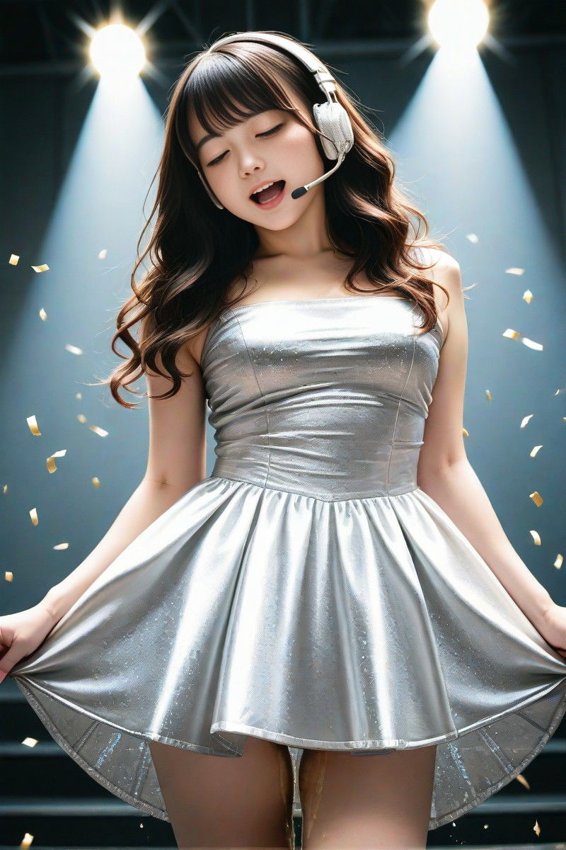 我慢できなかったアイドル 静止画版 - サンプル画像 4