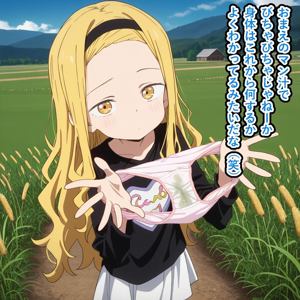 いじめをしちゃダメだよま〇なちゃん（セリフ付き） - サンプル画像 5