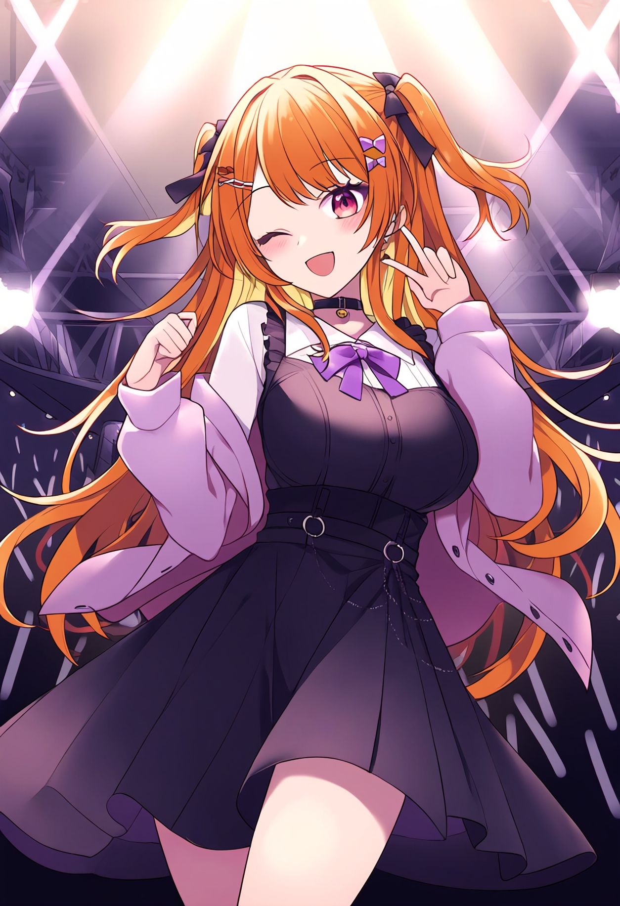 【買い切り版】バーチャル衣装故障で羞恥莉々華（English translation included） - サンプル画像 2