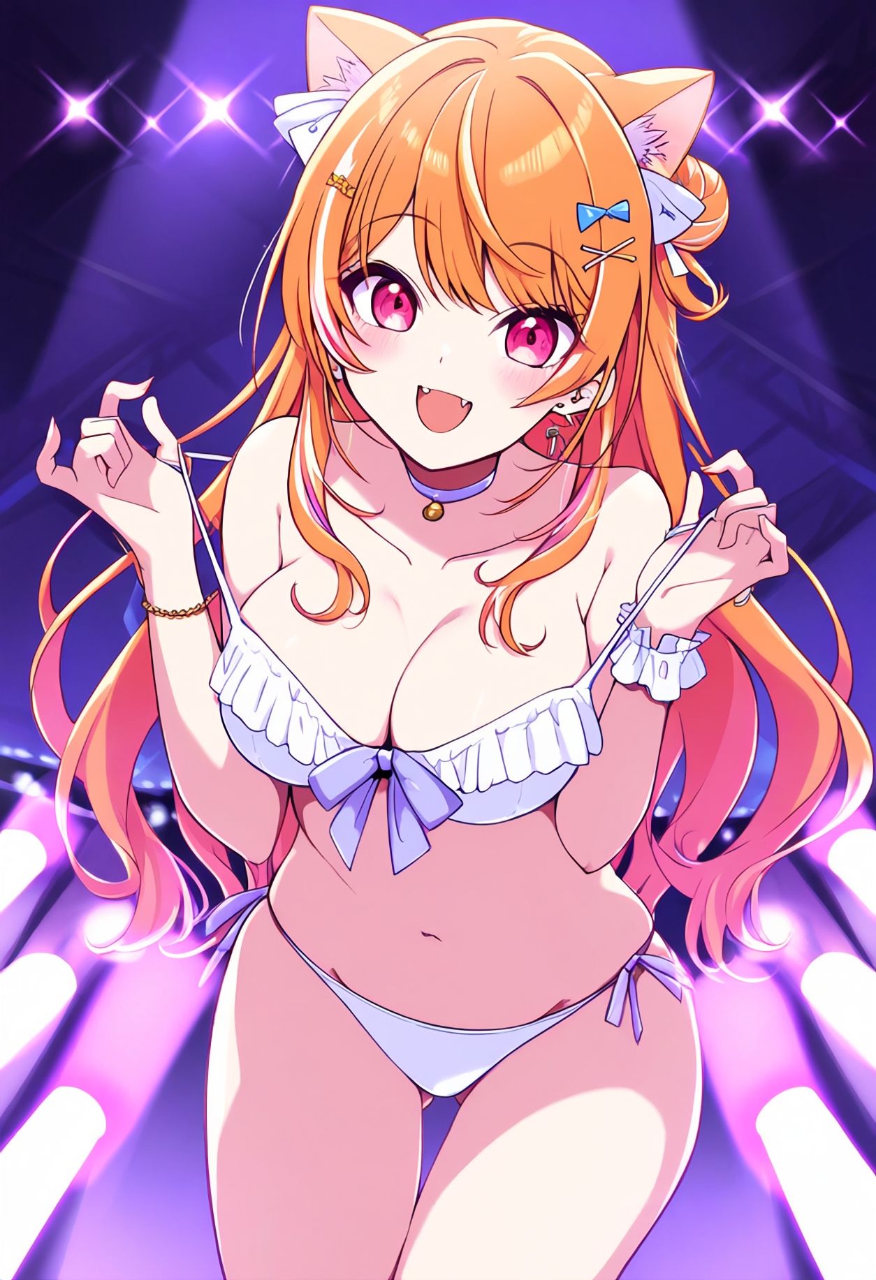 【買い切り版】バーチャル衣装故障で羞恥莉々華（English translation included） - サンプル画像 4