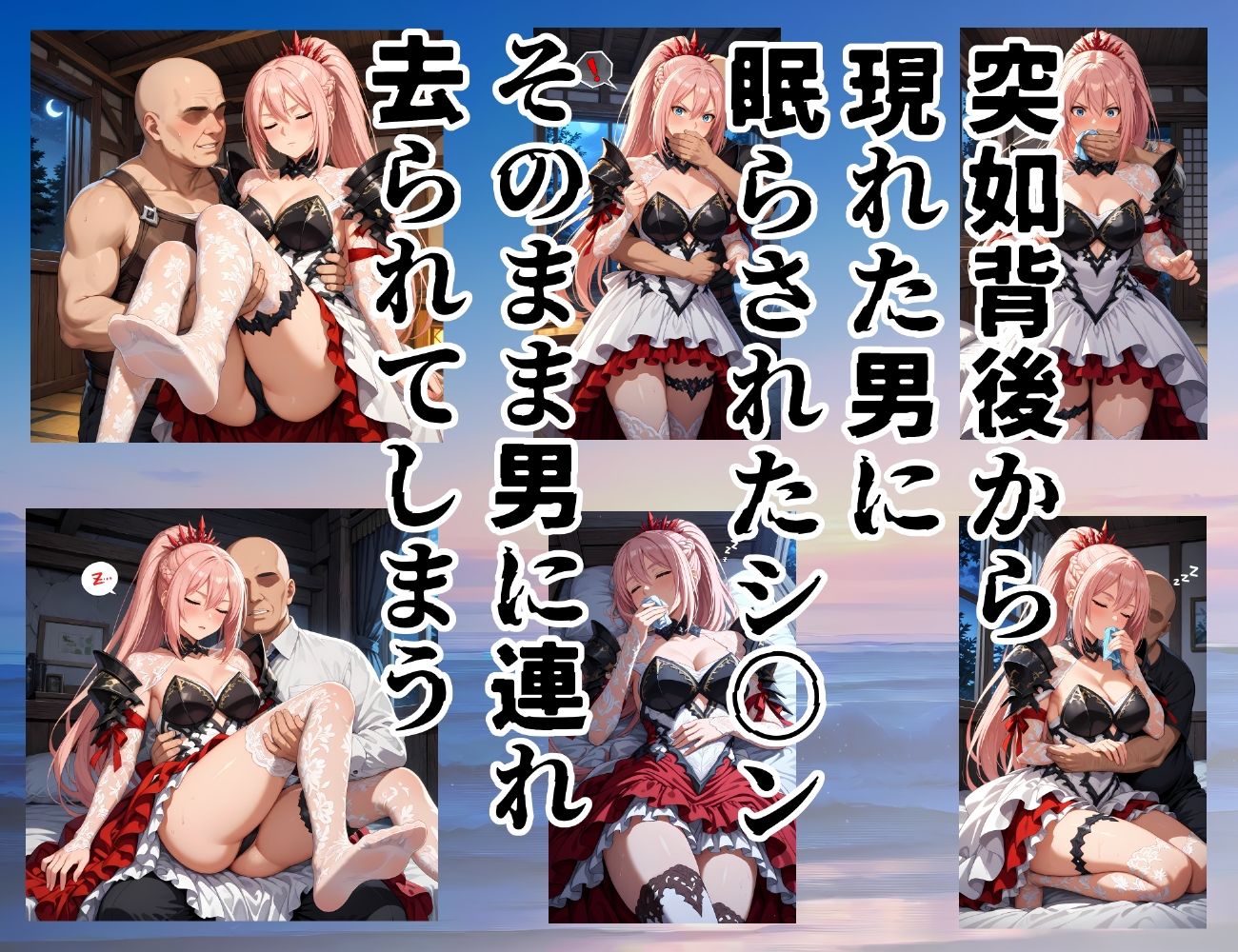 行け行け！ネットリ盗賊団〜シ〇ン編〜 - サンプル画像 2