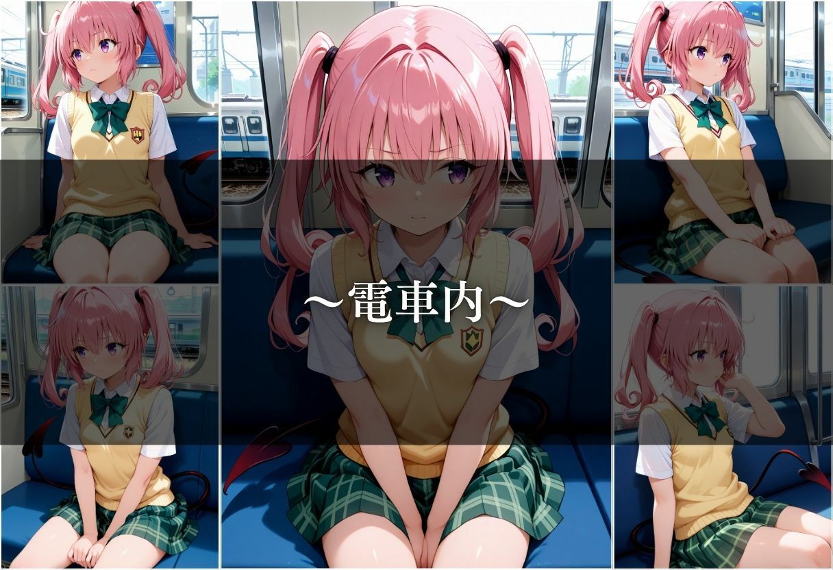 【電車痴●】痴●列車〜ナナ・アスタ・デビルーク〜 - サンプル画像 3