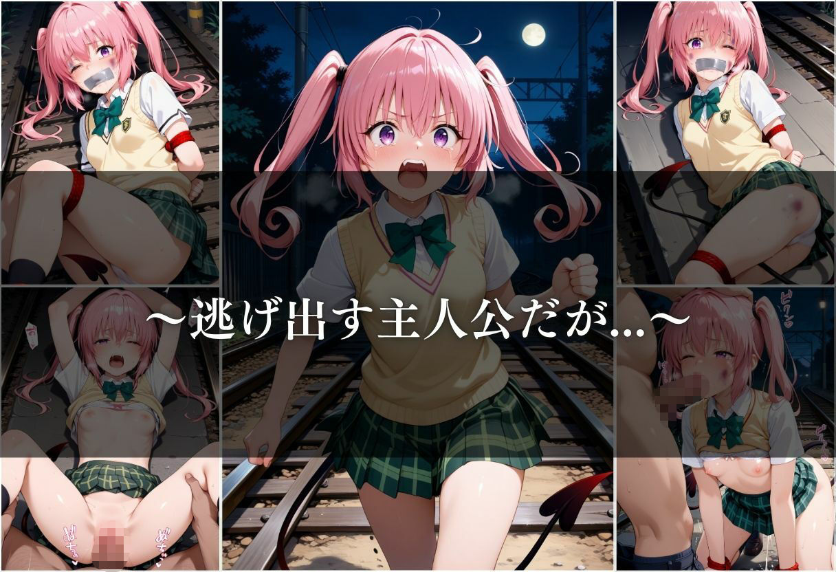 【電車痴●】痴●列車〜ナナ・アスタ・デビルーク〜 - サンプル画像 8
