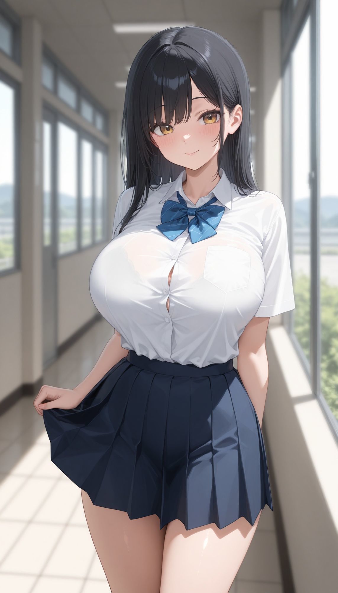 爆乳肉便器〜清楚系、堕ちる〜 - サンプル画像 1