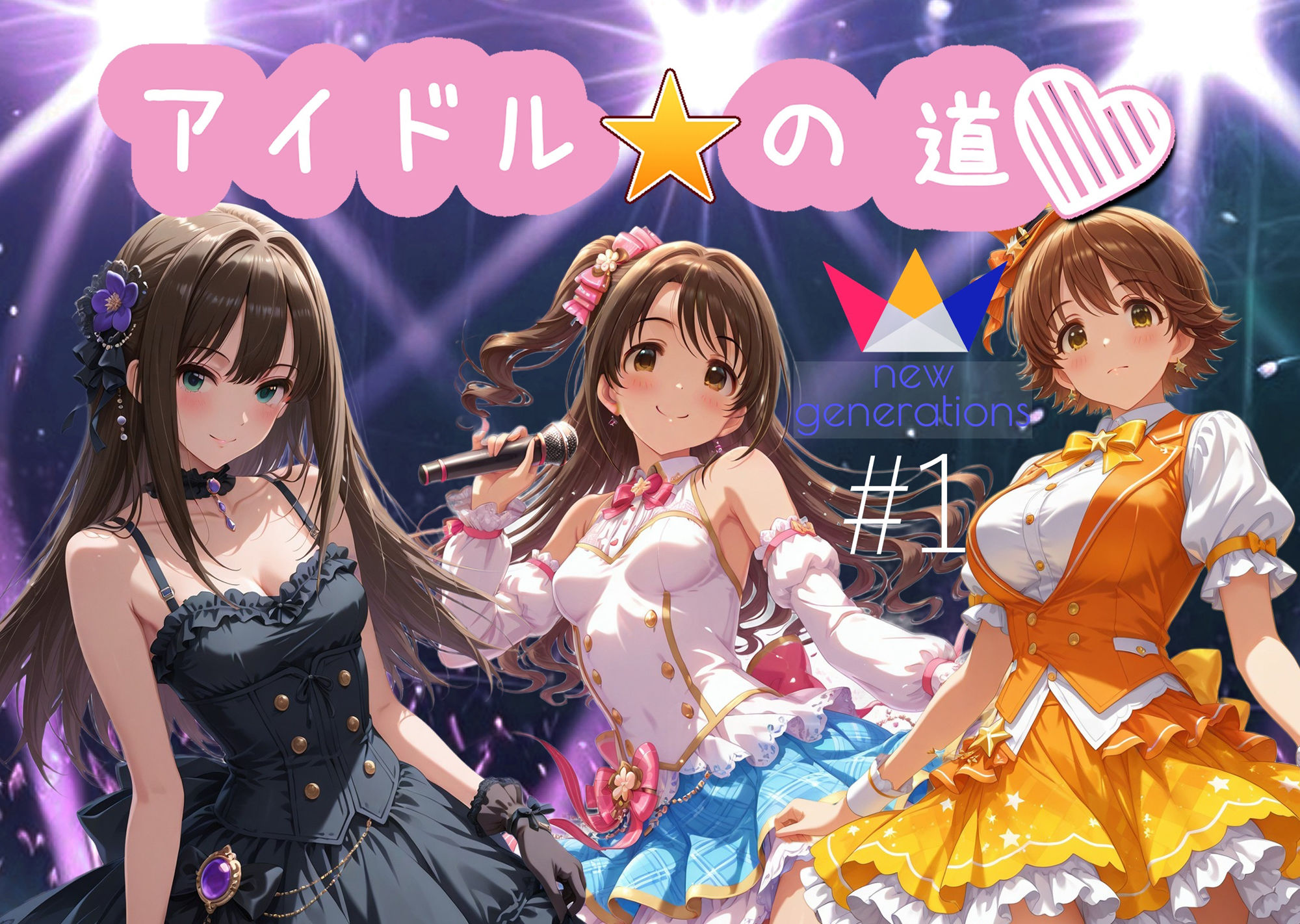 アイドルの道  ニュージェネレーションズ1 - サンプル画像 1