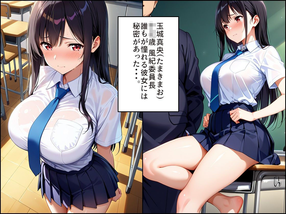 JKに中出し性指導〜玉城まお編〜一軍女子校生で性処理【生ハメ】【種付け】【P500】【風紀委員長】 - サンプル画像 1
