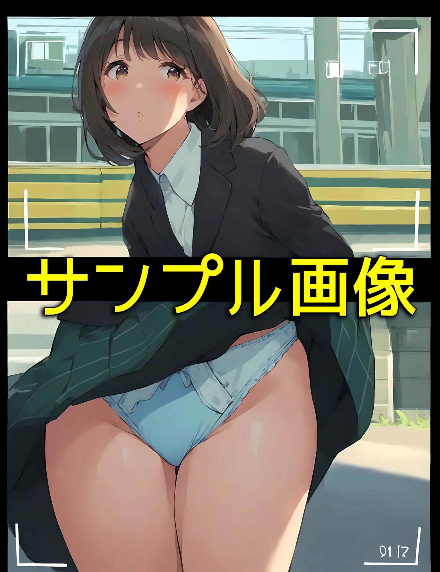僕は女教師の下着以外は興味がない3  風でスカートがめくれてしまった編 - サンプル画像 9
