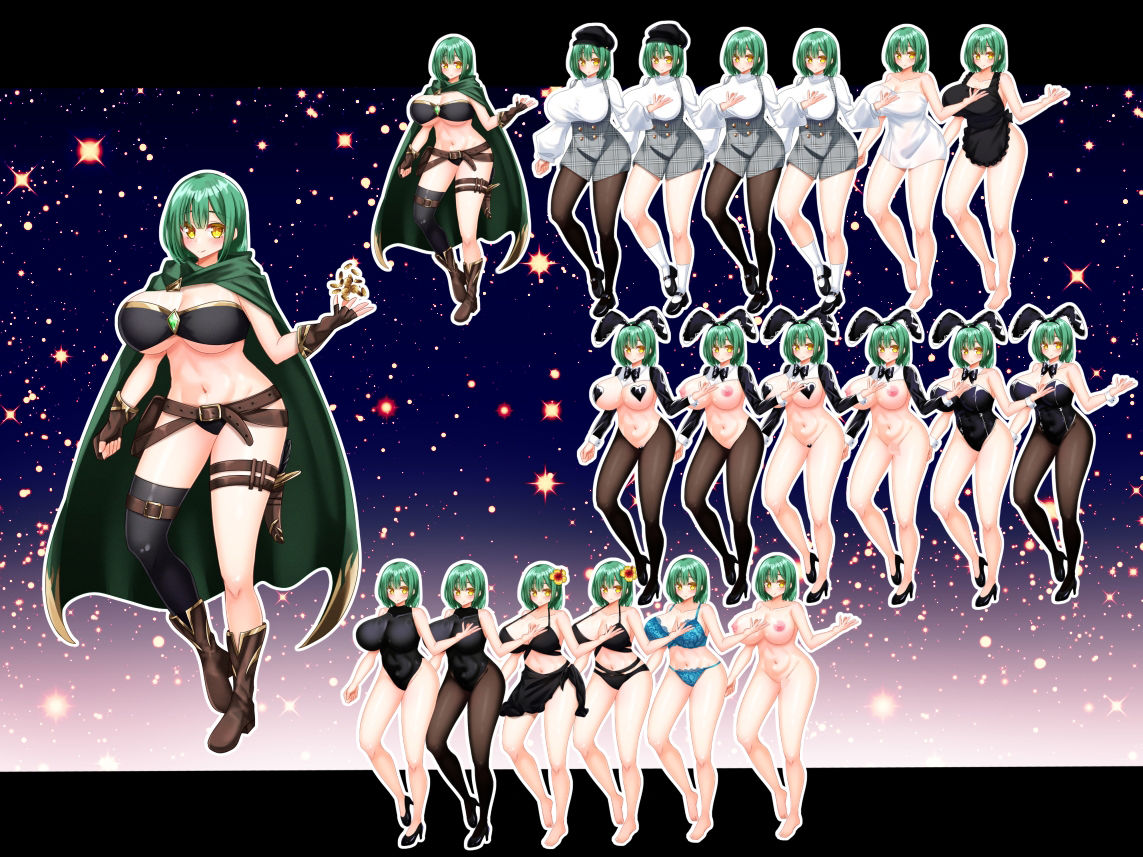 立ち絵素材集 ファンタジーキャラ - サンプル画像 3