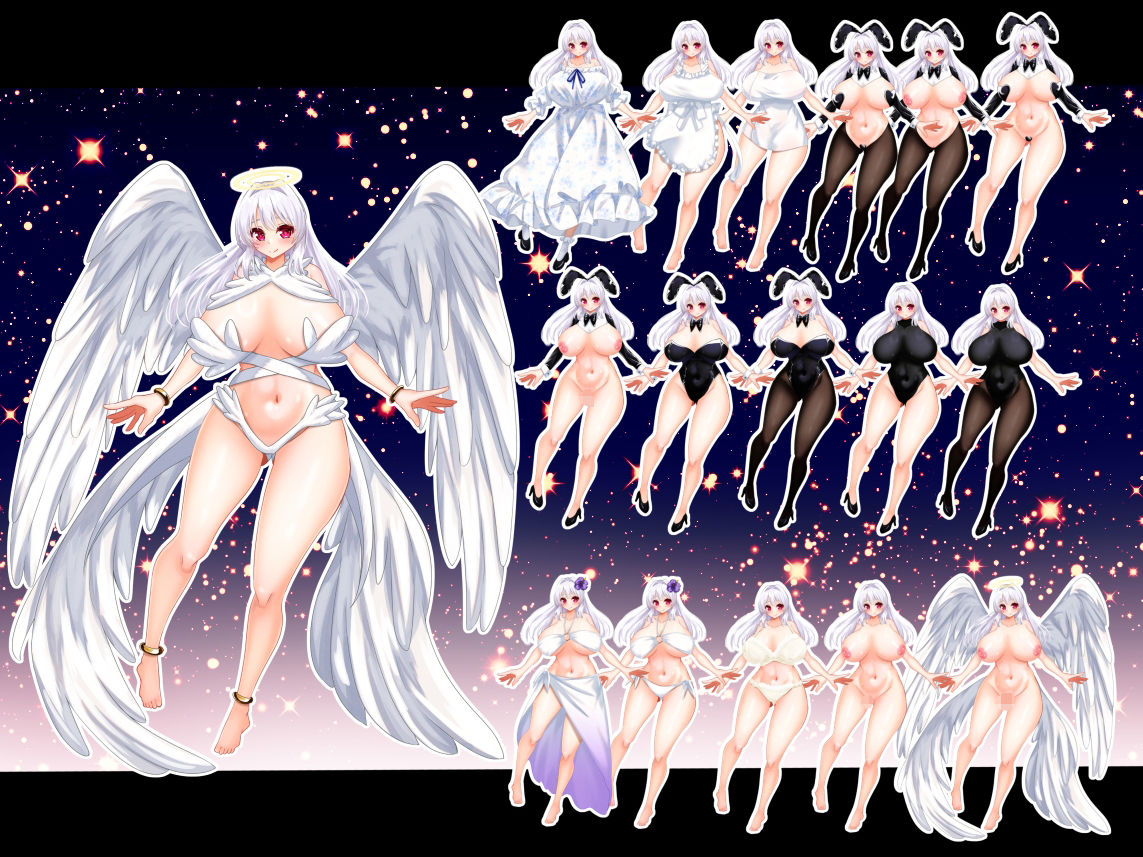 立ち絵素材集 ファンタジーキャラ - サンプル画像 4