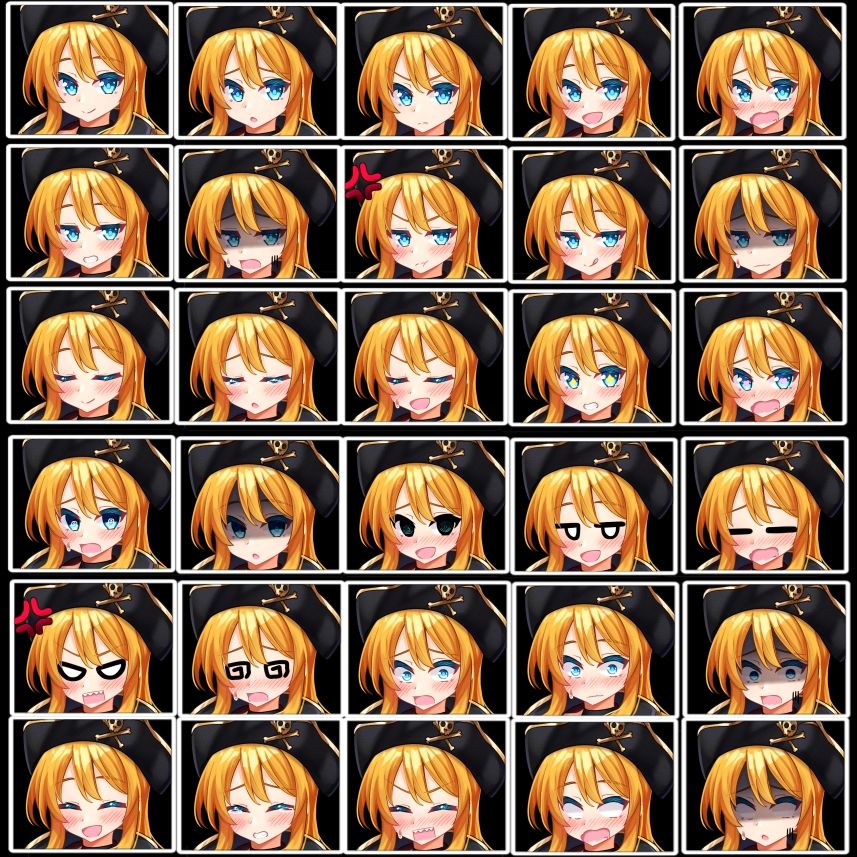 立ち絵素材集 ファンタジーキャラ - サンプル画像 7