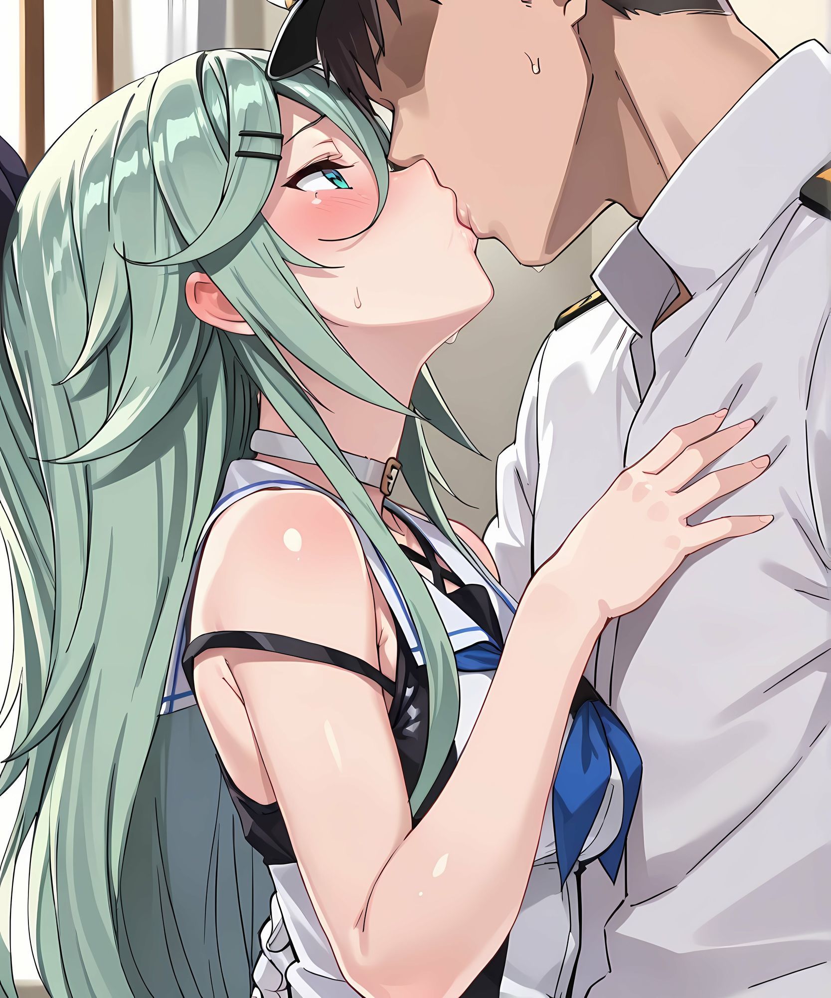 山風とイチャラブ、そして彼女はママになった - サンプル画像 1