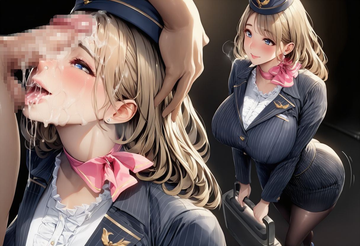 制服CA 生ハメ・顔ズリ・種付けプレス - サンプル画像 7