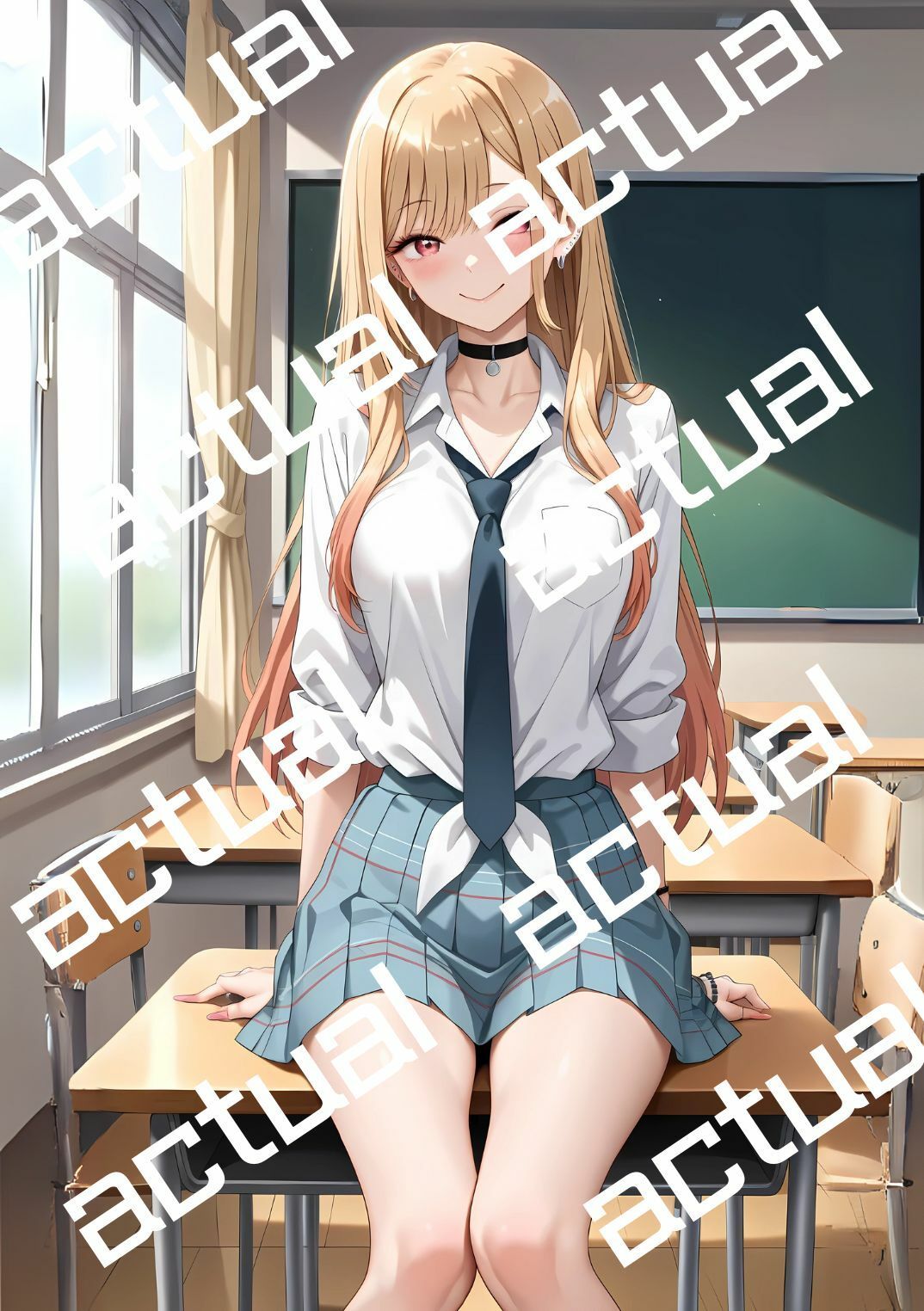 喜多川海夢と帰宅後に制服H - サンプル画像 2