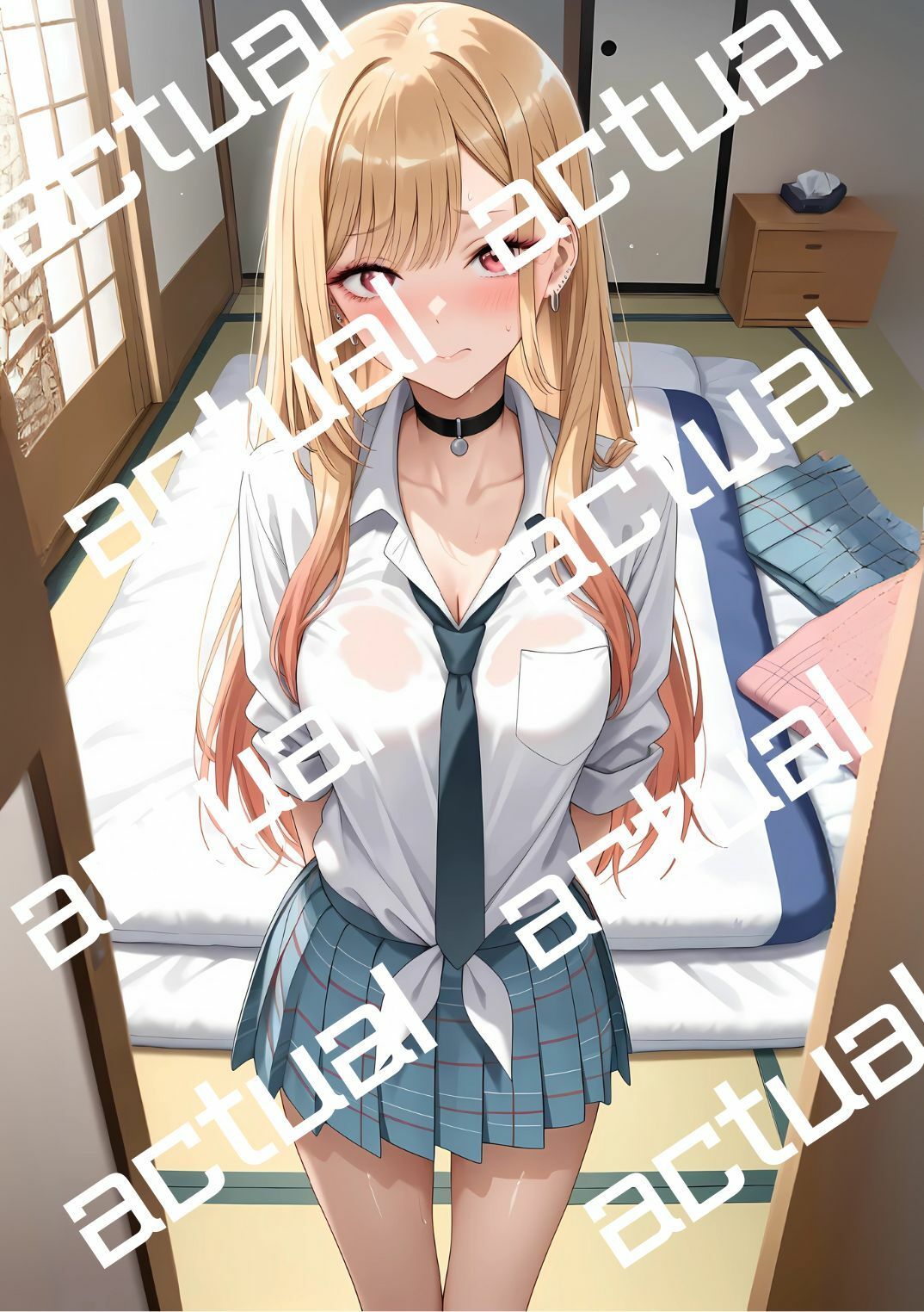 喜多川海夢と帰宅後に制服H - サンプル画像 3