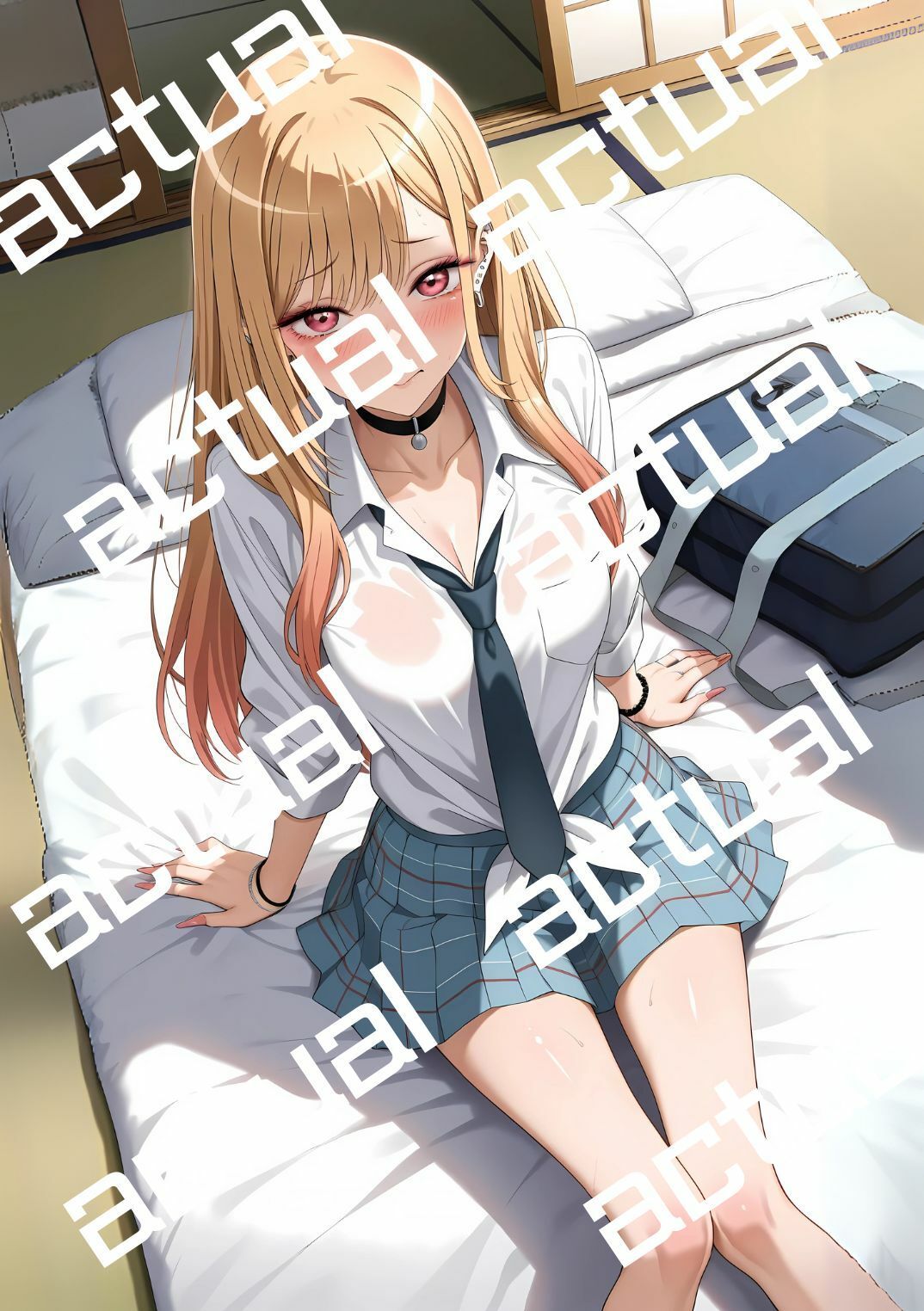 喜多川海夢と帰宅後に制服H - サンプル画像 4