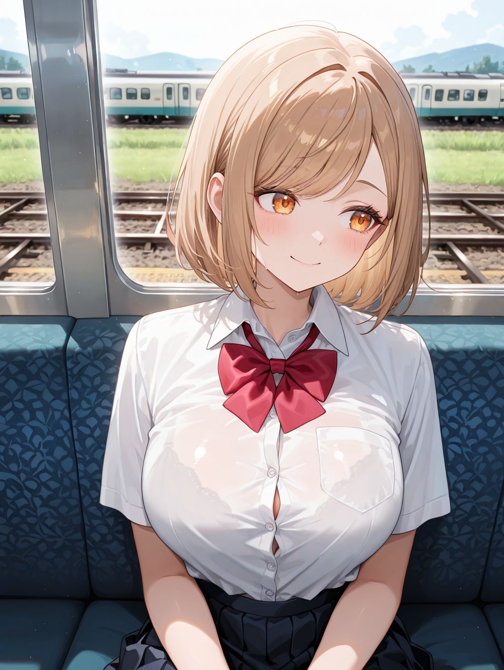 毎朝電車で出会う制服の天使に我慢できずについに手を出してしまった - サンプル画像 2