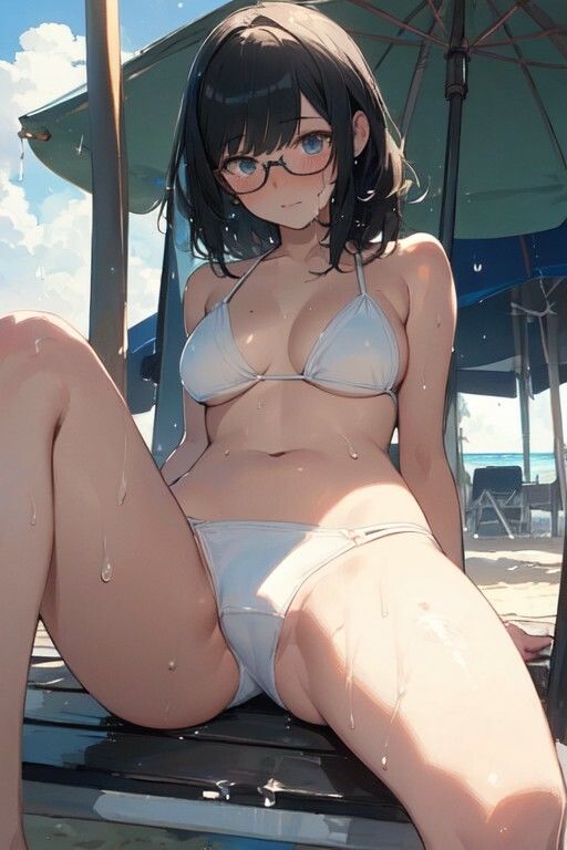 メガネっ娘のえっちな画像3 - サンプル画像 3