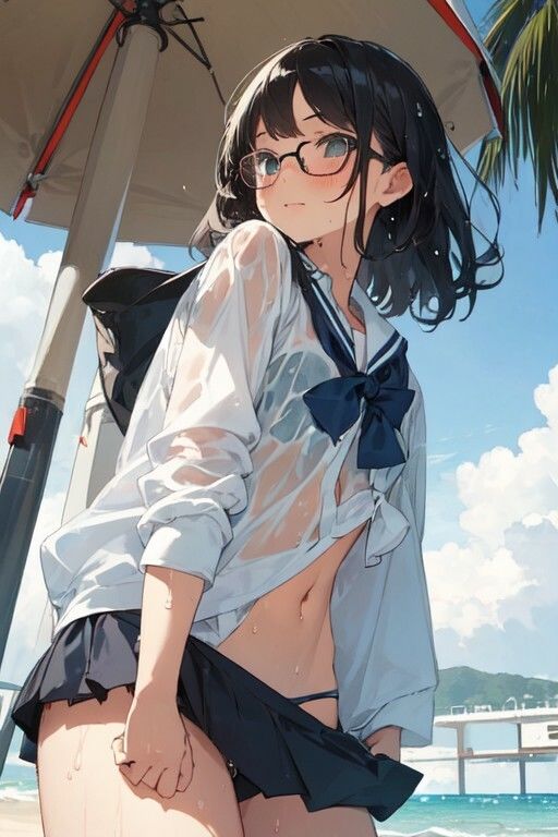 メガネっ娘のえっちな画像3 - サンプル画像 4