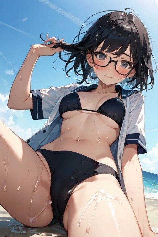 メガネっ娘のえっちな画像3 - サンプル画像 5