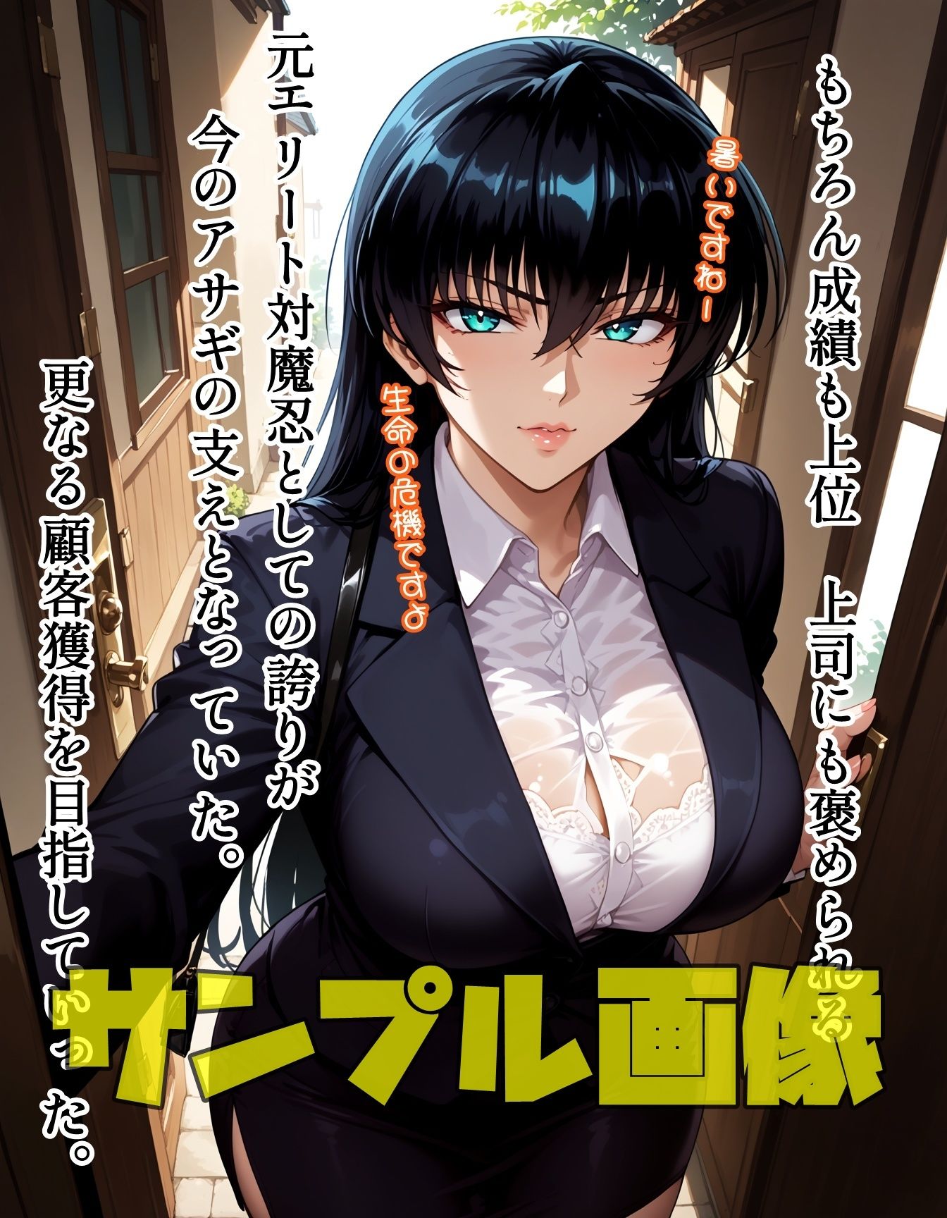 保険外交員になった対魔忍 - サンプル画像 7