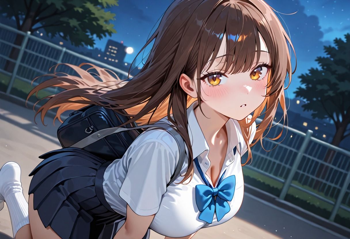 家出少女 種付けされる - サンプル画像 1