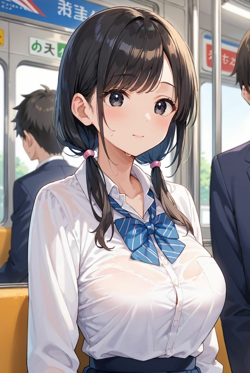 毎朝同じ電車に乗るあの子を、俺専用オナホにする方法 - サンプル画像 1