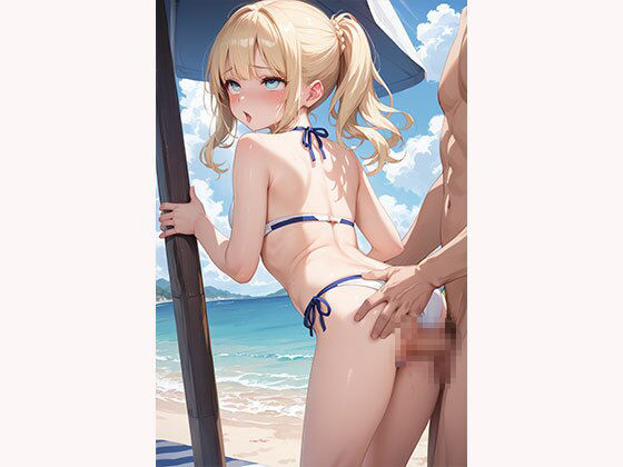 金髪美女の妹の誘惑に負けてHする話 - サンプル画像 2