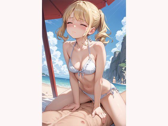 金髪美女の妹の誘惑に負けてHする話 - サンプル画像 6