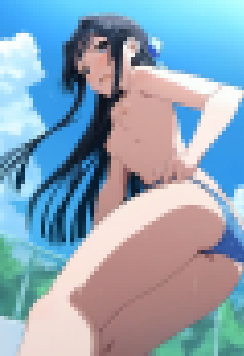 アニメ作画 アイドルプール撮影会 半脱ぎヌードシャワーシーン 撮影総数500枚 - サンプル画像 2